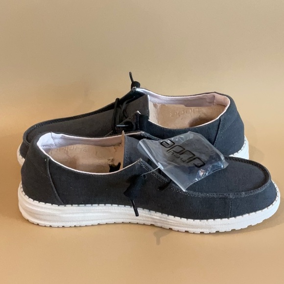 Hey Dude Wendy black chambray - Picture 6 of 10